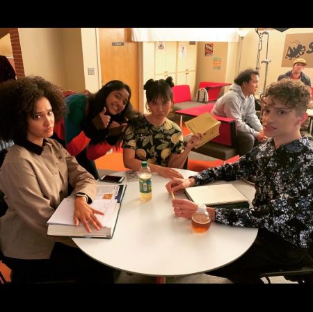 Dino Petrera is enjoying his meal with his fellow co-stars of Never Have I Ever. How tall is Petrera? Find out his height!